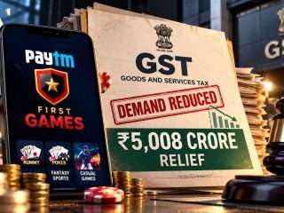 Paytm’s First Games Gets ₹5,008 Crore Relief as GST Demand Falls to ₹703.66 Crore