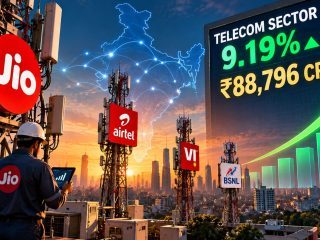 Telecom Sector AGR Grows 9.19% to ₹88,796 Crore, Led by Reliance Jio