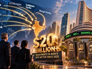 Global Investors Commit Over $20 Billion to India’s BFSI Sector Since 2025