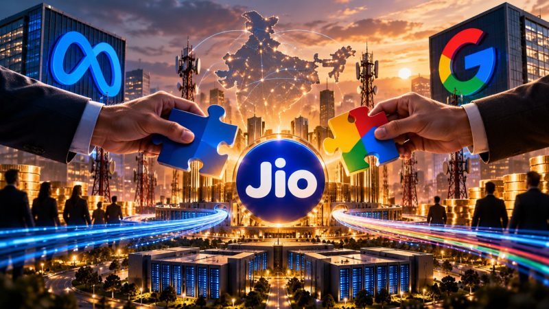 Meta, Google Eye Bigger Stakes in Jio Platforms Ahead of ₹30,000 Crore IPO