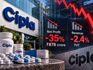 Cipla Q2 Results: Net Profit Falls 35% to ₹878 Crore as Revenue Declines 2.4%; Stock Under Pressure