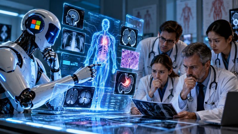 Microsoft’s MAI-DxO Beats Doctors 83% to 36% in Medical Diagnosis Study