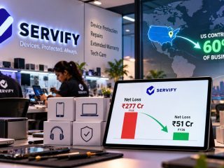 Servify Cuts Losses to ₹51 Crore in FY26 as US Contributes 60% of Business