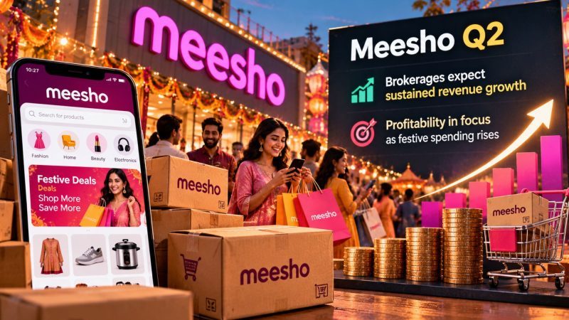Meesho Q2 FY27: Brokerages Expect Revenue Growth as Profitability Takes Center Stage