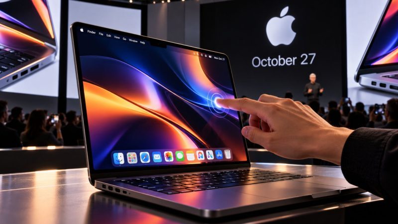 Apple OLED Touchscreen MacBook Pro May Debut on October 27