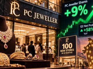 PC Jeweller Shares Jump 9% After Q2 Profit Rises 58%; Company Plans 100 New Showrooms