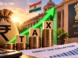 India’s Net Direct Tax Collections Rise 13.2% to ₹13.37 Lakh Crore Till October 14