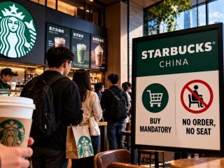 No Order, No Seat: Starbucks China Makes Buying Mandatory for Café Seating