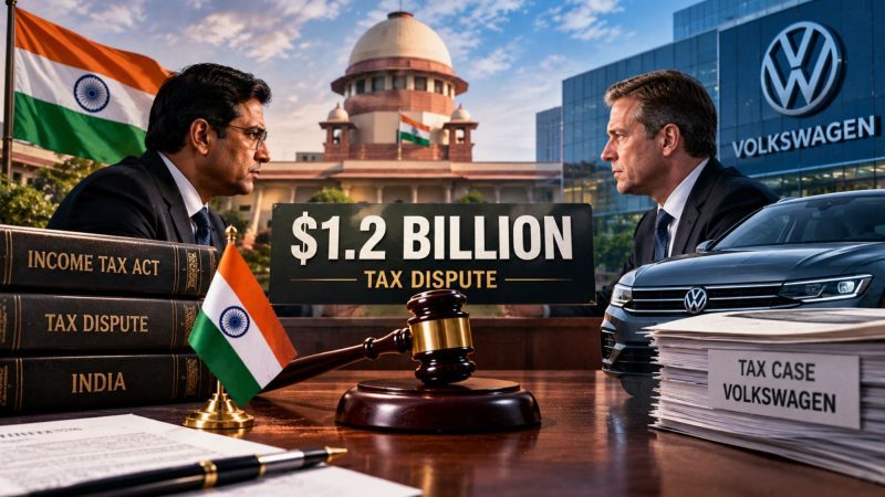 India and Volkswagen Clash in Court Over Record $1.2 Billion Tax Dispute