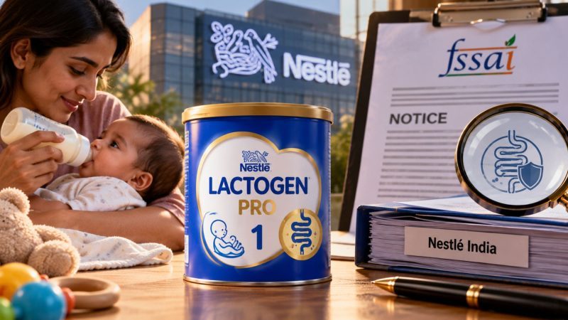 Nestlé India Responds to FSSAI Notice Over Lactogen Pro 1 Digestion Claim