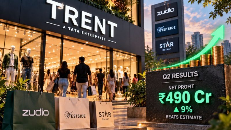 Trent Q2 FY27 Results: Net Profit Rises 9% to ₹490 Crore, Beats Estimates