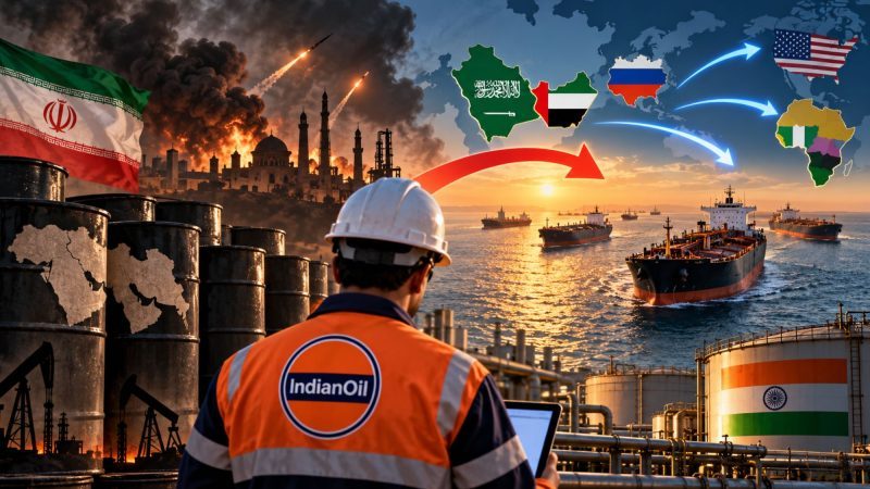 Indian Oil Plans to Cut Middle East Crude Purchases as Iran War Disrupts Supply Routes