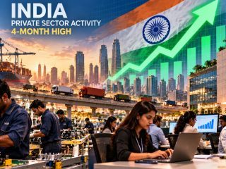 India’s Private Sector Activity Hits 4-Month High in October as Services and Exports Strengthen
