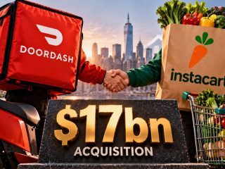 DoorDash to Acquire Instacart for $17 Billion in Major Food Delivery Industry Deal