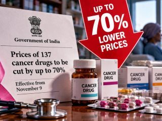 India to Cut Prices of 137 Cancer Drugs by Up to 70% From November 9