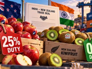 India–New Zealand Trade Deal: The Catch Behind Apple and Kiwifruit Duty Cuts