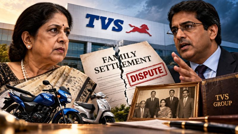 Mallika Srinivasan Disputes Venu’s Claim of TVS Family Settlement