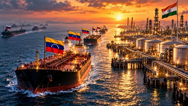 India’s Venezuelan Oil Imports to Seven-Year High in October