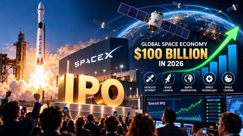 SpaceX IPO Fuels Space Investment Boom as 2026 Funding Targets $100 Billion