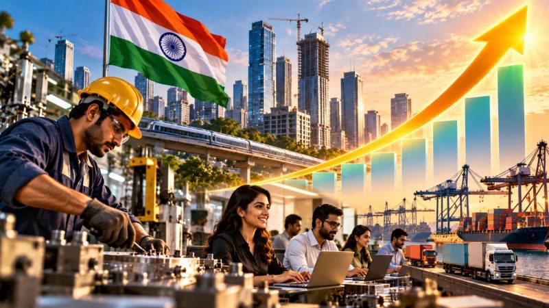 India Private Sector Growth Hits Four-Month High in October: HSBC Flash PMI