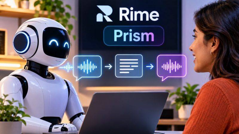 Rime Launches Prism Speech-to-Speech AI Model That Writes Replies Before Speaking