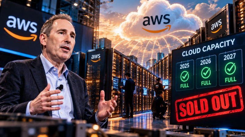 Amazon AWS Cloud Capacity Sold Out Through 2027 as AI Demand Surges
