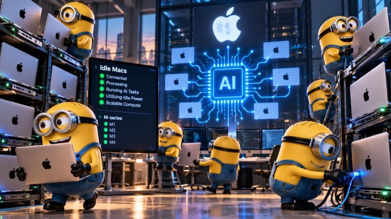 Apple Builds Minions to Pool Idle M-Series Macs for AI