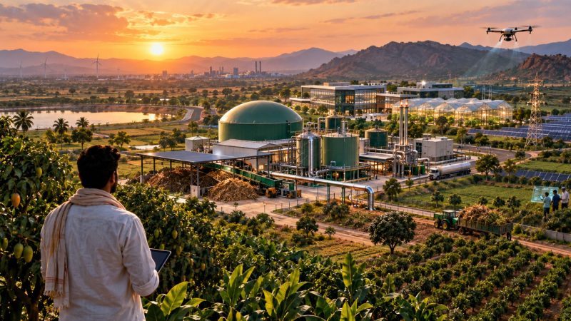 Anant Ambani Unveils ₹1 Lakh Crore Reliance Agri-Energy Blueprint in Andhra Pradesh